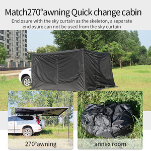 <span class=keywords><strong>Toldo</strong></span> <span class=keywords><strong>de</strong></span> Protección Solar para Camioneta 4x4, <span class=keywords><strong>Toldo</strong></span> Lateral Retráctil para Coche, para Acampar al Aire Libre en las Cuatro Estaciones, Anexo <span class=keywords><strong>de</strong></span> 270 Grados - Product Image 4