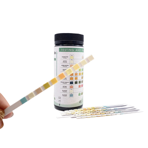 Bandelettes d'<span class=keywords><strong>urine</strong></span> faciles à utiliser pour animaux de compagnie Bandelettes de test d'<span class=keywords><strong>urine</strong></span> Kit de test UTI, test de diabète pour animaux de compagnie diabétiques, bandelettes de réactif pour analyse d'<span class=keywords><strong>urine</strong></span> - Product Image 6