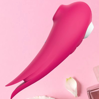 Vibromasseur de léchage de langue suceuse femelle stimulant le point G avec tige de vibration multifréquence pour la masturbation