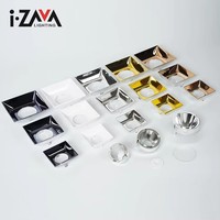 Nouveau produit, plafonnier LED COB moderne pour intérieur, télécommande IP54, aluminium, 10W, 15W, 20W