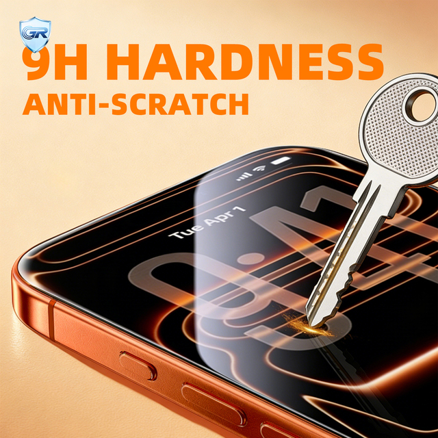 2.5D 9H HD Clear Grade Three a Tempered Glass Screen Protector for Ultra-Thin Full Coverage Anti-Scratch/Anti-Shock