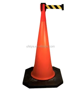 Barriera del nastro d'avvertimento di pericolo del cono di traffico retrattile di emergenza della biella del cono stradale