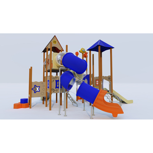 Equipo de juegos al aire libre HPL de alta calidad rentable de diseño moderno disponible en escuelas, <span class=keywords><strong>parques</strong></span> y comunidades - Product Image 2