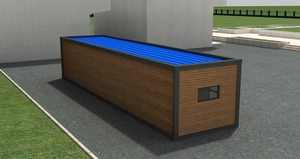 Casa di contenitore vivente prefabbricata del carico delle case prefabbricata mobili moderne di lusso minuscole - Product Image 4