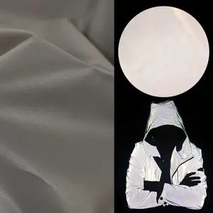 Tecido Refletivo de alta luz Negra para a roupa