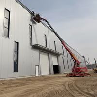 Bâtiment d'entrepôt et atelier en acier personnalisés ODM avec conception gratuite, aménagements modulaires et livraison rapide mondiale