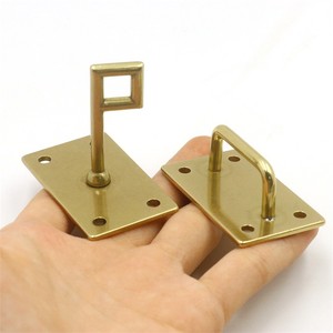 Chất lượng cao sang trọng Túi hành lý Khóa Phụ Kiện rắn brass lần lượt Twist Khóa nhiệm vụ nặng nề và mạnh mẽ Brass phần cứng - Product Image 6