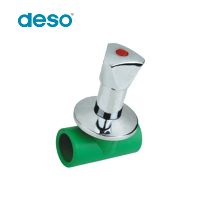 Vanne d'arrêt PPR de haute qualité en gros, résistante à la chaleur et à haute pression, avec tête de soudure pour applications hydrauliques, en fonte