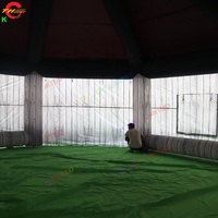 Envío Aéreo Gratuito, Carpa Inflable de Playa de 8m, Carpa Inflable para Fiestas y Eventos, Domo Inflable para Discoteca, Yurta Inflable para Circo