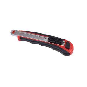 <span class=keywords><strong>Couteau</strong></span> utilitaire Recyclable à poignée en caoutchouc de sécurité, bon marché, verrouillage automatique, <span class=keywords><strong>couteau</strong></span> de coupe utilitaire de 18mm - Product Image 4