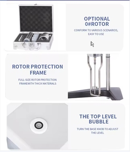 Kỹ thuật số brookfield bị đo độ nhớt NDJ-5S/8S quay viscosimeter cụ cho độ nhớt nước thử nghiệm 220V 1-năm bảo hành - Product Image 6