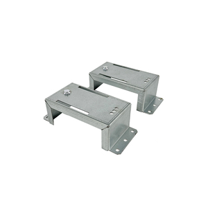Open <strong>Shelving</strong> with Hardware Included 7.5 Inch Metal <strong>Black</strong> Wall Floating Shelf <strong>Brackets</strong> - Product Image 2