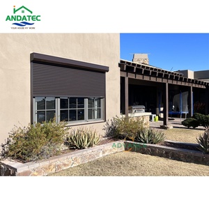 Nhà máy trực tiếp tùy chỉnh kích thước với hướng dẫn sử dụng và điện tùy chọn cho tất cả các vùng khí hậu nhôm lăn màn trập cửa sổ - Product Image 3