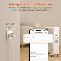 Sonoff S60ZB 4000W Zigbee Smart Socket EU Power Tracker Pengatur Waktu Jadwal Terprogram Fungsi Scene Kontrol Jarak Jauh Memerlukan Hub