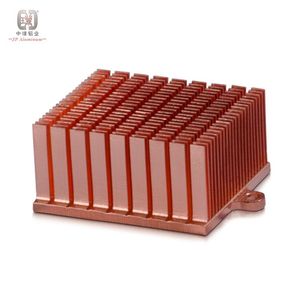 Tùy chỉnh CNC gia công tinh khiết Đồng skiving tản nhiệt mật độ cao xẻng tản nhiệt với Cắt Uốn Hàn dịch vụ chế biến - Product Image 5