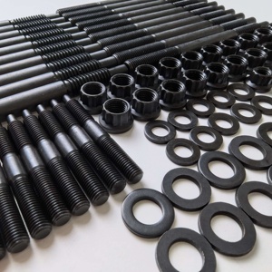 Kit de Pernos de Cabeza de Cilindro para Motor Chevrolet LS1 LS3 04-19, Juego de Herrajes Negros - Product Image 6