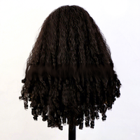 Perruques synthétiques longues à bandeau, bouclées afro crépues, classiques, volumineuses, ondulées, sans colle, pour la vente en gros