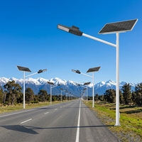 Lampe solaire LED extérieure monocristalline 100W tout-en-un étanche IP65 avec batterie LiFePO4 et contrôleur MPPT 140 - Meilleures ventes