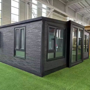 Casa Mobile Personalizzata da 20 Piedi, Duplex Prefabbricato con Struttura in Pannelli Sandwich d'Acciaio, Kit Casa Villa Resort Asiatico - Product Image 2