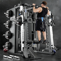 Machine d'entraînement complète multifonctionnelle pour salle de sport, équipement de fitness Smith, appareil de musculation en acier