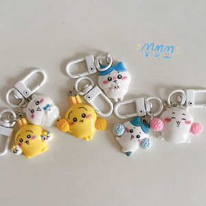 Porte-clés pendentif anime manga en gros, pas cher, mignon, mini, cadeaux, Usagi Hachiware, accessoires de sac, animation - Product Image 3