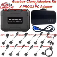 LAUNCH X431 X-PROG3 adaptateur PC Kit de connecteurs clones d'outils et de boîtes de vitesses pour programmeur de clés Xprog-3 Xprog3 ECU Read Write
