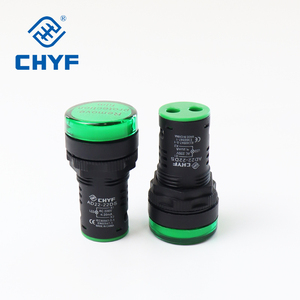 Ad16 Loạt 16Mm 22Mm Màu Đỏ Màu Xanh Lá Cây Màu Xanh LED Chỉ Số Bảng Điều Chỉnh Đèn Gắn Điện Thí điểm Tín Hiệu Ánh Sáng Đèn - Product Image 2