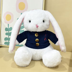 Nuovo Design Mei Mei il coniglietto giocattoli di <span class=keywords><strong>peluche</strong></span> <span class=keywords><strong>bianco</strong></span> carino <span class=keywords><strong>peluche</strong></span> di <span class=keywords><strong>coniglio</strong></span> imbottito morbido per regalo di compleanno per bambini - Product Image 5