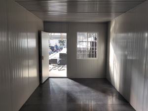 Modular phẳng gói container nhà 10ft 20ft 40ft có thể tháo rời di động cho nhập cảnh thiết kế thoáng khí cho vườn phòng ngủ sống - Product Image 3
