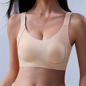 Soutien-gorge de sport fitness <span class=keywords><strong>sans</strong></span> <span class=keywords><strong>armatures</strong></span>, coupe complète, mince, <span class=keywords><strong>sans</strong></span> couture, oreille de lapin, grande taille, ajustement <span class=keywords><strong>push</strong></span> <span class=keywords><strong>up</strong></span>, collection latérale 3XL - Product Image 1