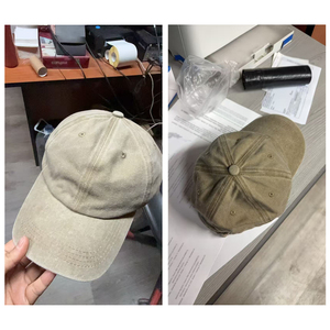 Cappellini piatti con motivo a trasferimento termico, stampa personalizzata, disponibili in Spagna, per escursionismo, golf, sport, regolabili, ad asciugatura rapida - Product Image 6