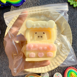NOUVEAU QF Jouet Squishy Anti-stress en Forme de Chat de Dessin Animé Viral Instagram, Matériau TPR – Cadeau Thérapeutique Collant pour Enfants et Adultes - Product Image 2