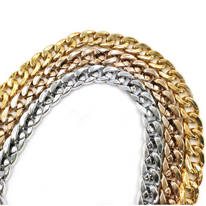 <span class=keywords><strong>Cadena</strong></span> Cubana Unisex <span class=keywords><strong>de</strong></span> Tungsteno Chapada en Oro <span class=keywords><strong>de</strong></span> 2 <span class=keywords><strong>cm</strong></span> <span class=keywords><strong>de</strong></span> Ancho, Personalizada, <span class=keywords><strong>de</strong></span> Alto Rendimiento, para Suministro Transfronterizo <span class=keywords><strong>de</strong></span> Accesorios - Product Image 4