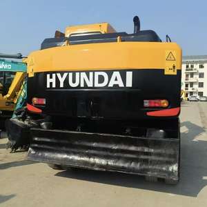 Maquinaria de Construcción de Segunda Mano, Excavadora de Ruedas Hyundai 150W-9 Usada, Excavadora de Ruedas de 15 Toneladas Hyundai 150w-7 - Product Image 3