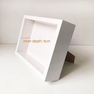 Cornice per <span class=keywords><strong>Foto</strong></span> 3D Personalizzata in MDF Nero e Bianco, Stampa UV, 8x10 12x16 6x8 Pollici A3 A4, Profondità 3CM 5CM - Product Image 1