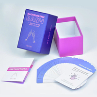 Cartes à jouer avec impression personnalisée, papier avec logo étanche, cartes de poker magiques de casino pour adultes, cartes à jouer avec boîtes