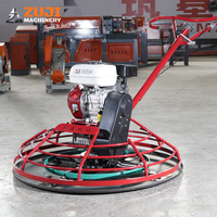 Truelle à béton à essence ZUJI haute puissance 5,5 CV, 150 tr/min, profondeur de travail 8-10 cm, moteur Lifan, fonctionnement manuel, garantie 1 an