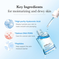OEM/ODM Label Pribadi Asam Hialuronat Polipeptida untuk Serum Ringan untuk Semua Jenis Kulit Menenangkan Melembapkan Memutihkan