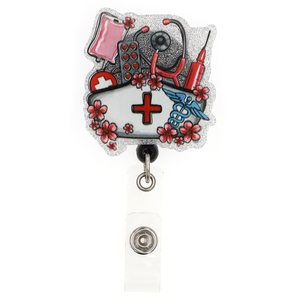 Nuovi stili all'ingrosso distintivo personalizzato bobina serie medica studente infermieristico RN CNA LPN <span class=keywords><strong>porta</strong></span> <span class=keywords><strong>Badge</strong></span> retrattile carta di nome <span class=keywords><strong>con</strong></span> <span class=keywords><strong>Clip</strong></span> - Product Image 6