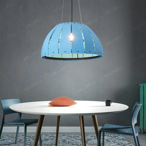 Feutre <span class=keywords><strong>Lampe</strong></span> Cuisine Nordique De Mariage Suspension Escalier Grand Hôtel Salon Led De Luxe Plafond Moderne Pendentif Lumière Lustre - Product Image 2