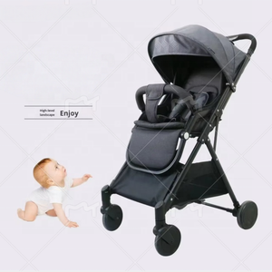 Poussette Bébé Pliable Légère en Métal à 4 Roues, Portable, Haute Position, Inclinable, pour Enfants - Product Image 2