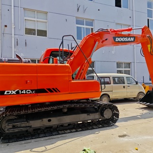 Used Wheel Excavator DOOSAN DX140 14TON <b>Tire</b> Digger Korea Original Design High Quality Korea DX140 140W 150W Crawler Excavator - Product Image 3