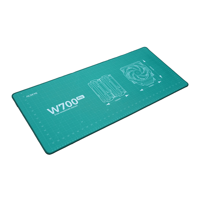 ALSEYE Hot Sale Green Color Extended Mouse Pad MP700(I600 Pro)for Gaming Office Computer Desk
