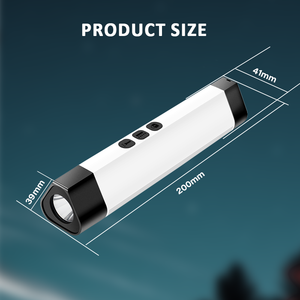 Banqcn led étanche sécurité puissante batterie forte lumière haute puissance multifonctionnelle rechargeable lampes de poche type c torche - Product Image 2