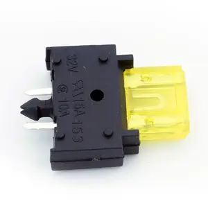 32V 1A-30A Automotive Electronic Mini Panel Mount Plug-In Blade PCB Fuse Holder