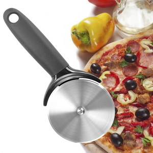 Wholesale Dishwasher Safe and Super Pizza Slicer Cutter Wheel with Non-Slip Handle & Protective Cover - Product Image 2