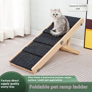 <span class=keywords><strong>Escalera</strong></span> Plegable Portátil de Madera para Mascotas, Rampa de Madera para Perros - Product Image 5