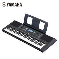 New Yamahas Original Keyboards Offer 61keys English Panel Black Psr-E373 Keyboard Set