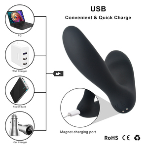 Erkekler yüksek kalite uzaktan kumanda arka bahçesinde Anal popo fiş Prostata masaj prostat Anal titreşimli seks oyuncakları - Product Image 6