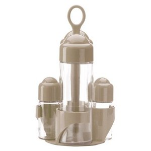 Juego de condimentos 4 piezas (21cm) Jolly COLOR STYLE Tortora V10121100447 - Product Image 1